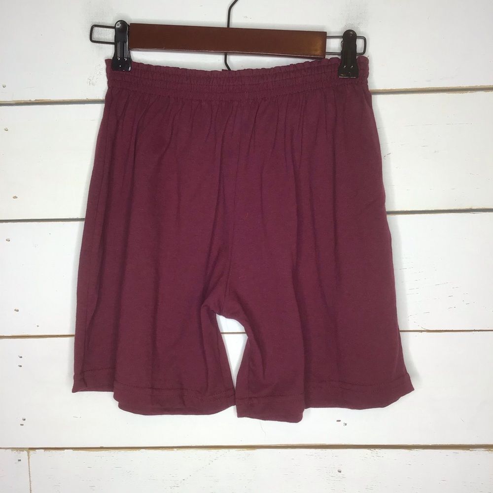 New Augusta Sportswear Jersey Knit Short, Maroon